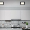 Afbeelding van Briloner Leuchten - LED Plafondlamp, 16,5W, 1600 lumen, 4000K, zwart-wit