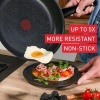 Afbeelding van Tefal Ultimate Hapjespan Ø24 cm met Deksel - Inductie - Anti-aanbak - Voor Metalen Spatels