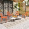 Afbeelding van Outsunny Tuinset van Kunststof 57L x 54B x 78H cm Rood