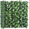 Afbeelding van Outsunny - Kunsthaag met bladeren - 300 × 100 cm - Groen