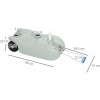 Afbeelding van Outsunny - Afvalwatertank voor Campers - met Wielen - 40 L