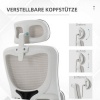 Afbeelding van Vinsetto - Bureaustoel - Verstelbare hoogte - Kantelbare rugleuning