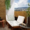 Afbeelding van UrFence Balkon Privacy Scherm Rietmat 110x600 cm - Natuurlijk Riet Tuinscherm, Ondoorzichtig en Weer