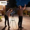Afbeelding van Outsunny Telescoop voor Beginners - 114mm Apertuur, 470mm met Statief en Draagtas - Donkerblauw