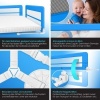 Afbeelding van KESSER® bedhekje - Kinderbedhek - Bedhek - Babybedhek Valbeveiligingsbed voor Bed & boxspring - 200 