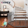 Afbeelding van KIDUKU® Veiligheidshek 300 cm voor huisdieren en kinderen, inklapbaar met deur