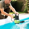 Afbeelding van Outsunny Waterpomp van Kunststof - 16L x 14B x 27H cm - Groen