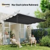 Afbeelding van Outsunny - Vervangend dak - 3 x 2,15 m - Polyester - Donkergrijs