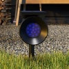 Afbeelding van Outsunny lantaarn - set van 2 - solar - kunststof - zwart