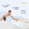 Afbeelding van Zelesta Wonderbed Dubbel Dekbed 140x200 4 Seizoenen (Grijs)