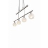 Afbeelding van Globo hanglamp Elliott nikkel metaal grote eettafel lamp E14_LED