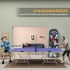 Afbeelding van SPORTNOW-MDF, Staal-Blauw-274L x 152,5B x 76H cm - Tafeltennistafel