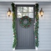 Afbeelding van HOMCOM Kerstguirlande PE 190L x 12B x 8T cm Groen
