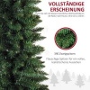 Afbeelding van HOMCOM Kerstboom 390 takken met kunststof standaard groen 830-182