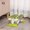 Afbeelding van HOMCOM Mini Stepper voor Thuis, Antislip Up-Down Stepper met LCD-display, Geel