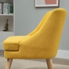 Afbeelding van HOMCOM Eetkamerstoel met bekleding 839-316
