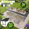 Afbeelding van tillvex® 2-delige Stapelbare Tuinstoelen Weerbestendig zonder Armleuning
