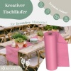 Afbeelding van KESSER® Vlies tafelloper modern 30 cm x 25 m | tafeldecoratie voor bruiloften, verjaardagen, doopfee