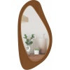 Afbeelding van Homcom Wandspiegel - Grenenhoutfineer, Glas - 91,5L x 45B x 3H cm - Natuurhout