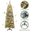Afbeelding van Coast Kunstkerstboom 250 LED - 180 cm - Besneeuwd - Potloodvorm