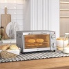 Afbeelding van HOMCOM 9L Minibakoven 35 cm breed met Bakplaat, Grillrooster, 100-230 °C, 60 Min. Timer, 750W