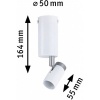 Afbeelding van Neordic Runa Wand- en Plafondlamp GU10 230V 20W Dimbaar Wit, Grijs