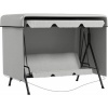 Afbeelding van Outsunny schommelbankhoes met trekkord - 215x155x150 cm - grijs