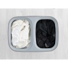 Afbeelding van Joseph Joseph Tota Wasmand - 2 Compartimenten - 90 Liter - Grijs