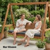 Afbeelding van Outsunny Tuinkussen voor Sofa - Polyester, PP-katoen - 65L x 198B x 13H cm - Donkergrijs