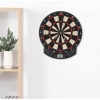 Afbeelding van HOMCOM Dartbord 44 x 39,5 x 2,2 cm - Zwart