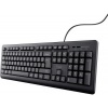 Afbeelding van Trust bedraad toetsenbord - Stille toetsen - Qwerty - Zwart