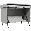 Afbeelding van Outsunny schommelbankhoes met trekkord - 215x155x150 cm - grijs
