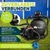 Afbeelding van Tillvex zandfiltersysteem 10 m³/h + 800g filterkogels | Zwembadfilter met 7-weg ventiel