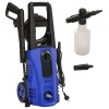 Afbeelding van DURHAND Hogedrukreiniger 150 bar met 6 m slang, 1800 W, 5 accessoires, blauw