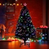 Afbeelding van HOMCOM LED Kerstboom met Optische Vezels - 8 Modellen