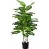Afbeelding van HOMCOM Kunstplant PEVA, kunststof - 17L x 17B x 120H cm - Groen