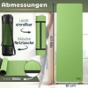 Afbeelding van RE:SPORT Yogamat, ftalaatvrij | Antislip Fitnessmat met draagriem 183 x 61 x 0,6 cm (Olijfgroen/Zwar