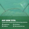 Afbeelding van Outsunny Kasafdekking - PE - 400L x 200B x 200H cm - Groen