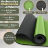 Afbeelding van RE:SPORT Yogamat, ftalaatvrij | Antislip Fitnessmat met draagriem 183 x 61 x 0,6 cm (Olijfgroen/Zwar