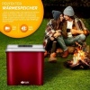 Afbeelding van Tillvex Elektrische Koelbox, 32 liter, voor auto en camping, koelt en verwarmt (rood)