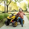 Afbeelding van AIYAPLAY Elektrische quad voor kinderen, 3-6 km/u, LED-koplamp, muziek, USB 3- 8 jaar