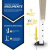 Afbeelding van Tillvex Vouwpaviljoen 3x6m Beige, Waterdicht, Verstelbaar, UV 50+, Incl. Draagtas & Grondpijlen