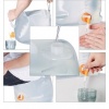 Afbeelding van Opvouwbare jerrycan set van 4 - 10 liter - met kraan - BPA-vrij - transparant/oranje