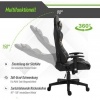 Afbeelding van Vinsetto Ergonomische Gaming Bureaustoel Zwart Camouflage 921-220