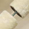 Afbeelding van PawHut krabpaal - spaanplaat/polyester - 42,5x26,5x225-275 cm H