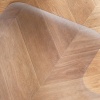 Afbeelding van HOMCOM Bodemat 90 x 120 cm Transparant, Kratzbestendig voor Harde Vloeren