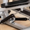 Afbeelding van HOMCOM stepper met LCD-scherm en instelbare snelheid - zilver metaal