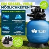 Afbeelding van tillvex® Zandfilter voor Zwembad zonder Pomp + Filterballen | Inclusief Adapter Ø32-38mm