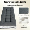 Afbeelding van Outsunny Tuinkussen voor Sofa - Polyester, PP-katoen - 65L x 198B x 13H cm - Donkergrijs