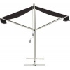 Afbeelding van Outsunny Staande knikarm tuinluifel 3,95 x 2,94 m met zwengel